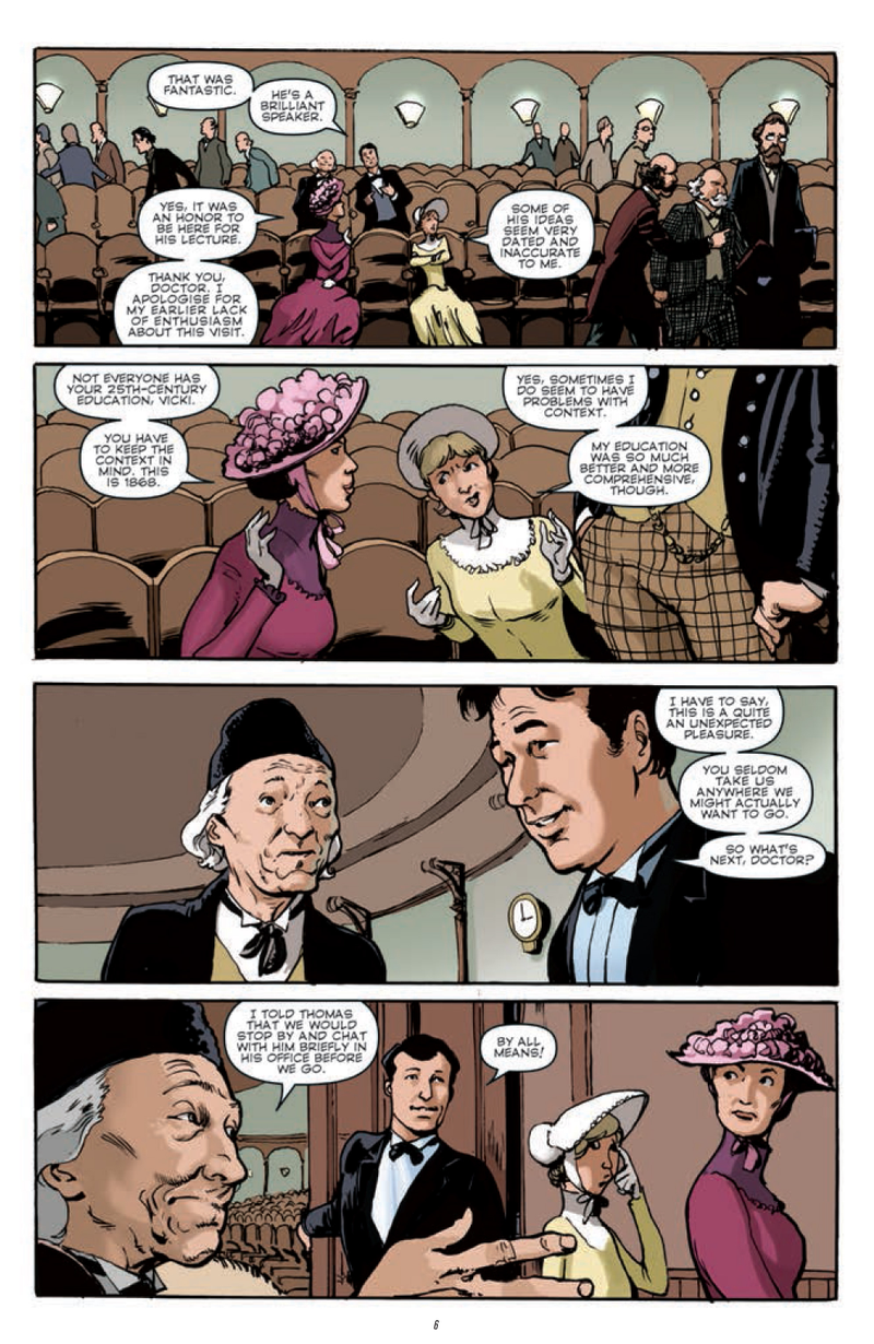 Illustration for article titled New Doctor Who comic shows the Doctor's ultimate weakness